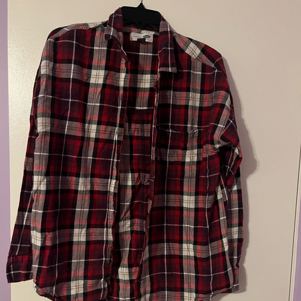 Old Navy Boyfriend flannel